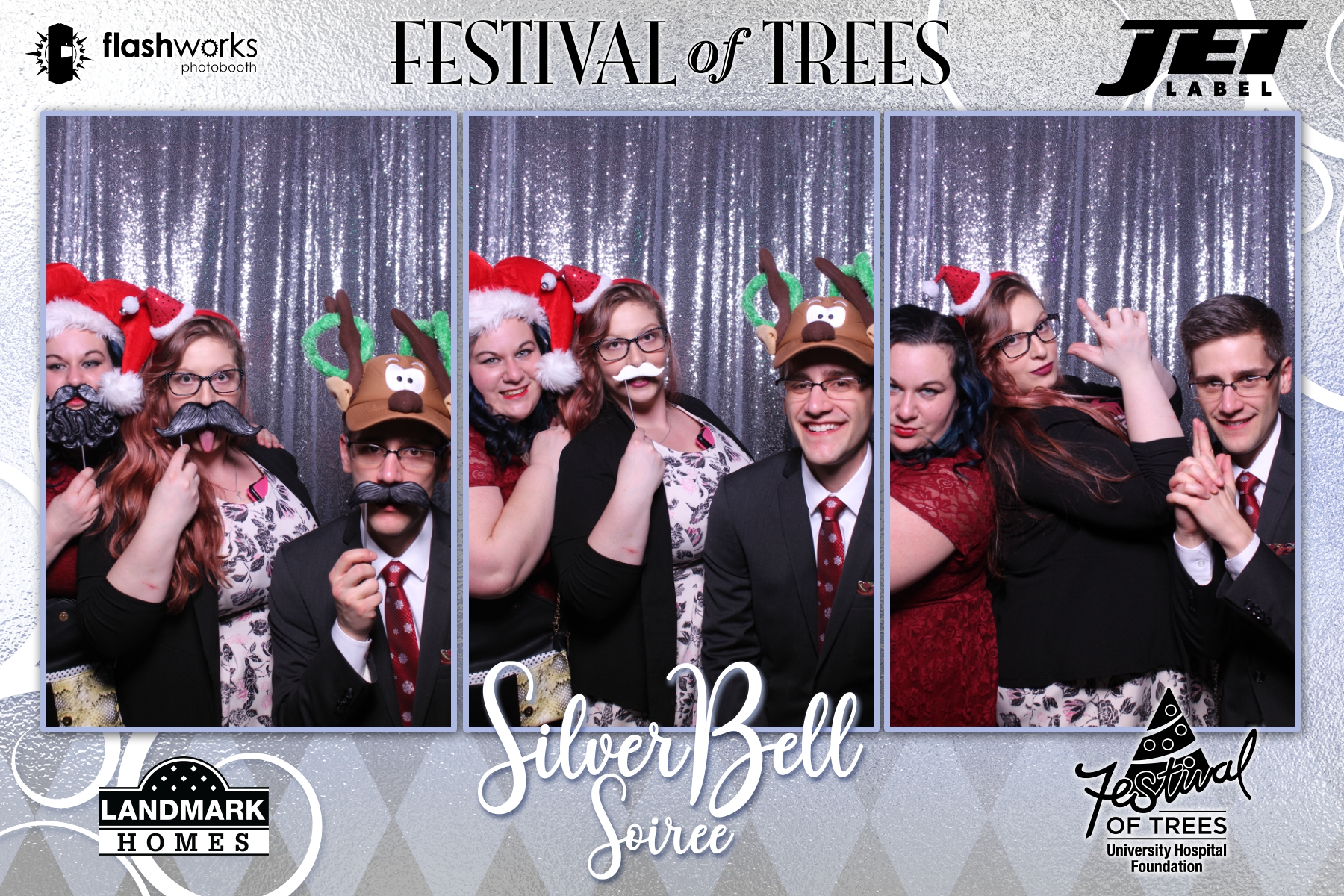 Festival of Trees Silver Bell Soiree - Photos and GIFs | View more photos from the event at gallery.flashworksphotobooth.com/u/FlashworksPhotoboothInc/Festival-of-Trees-Silver-Bell-Soiree-Photos-and-GIFs